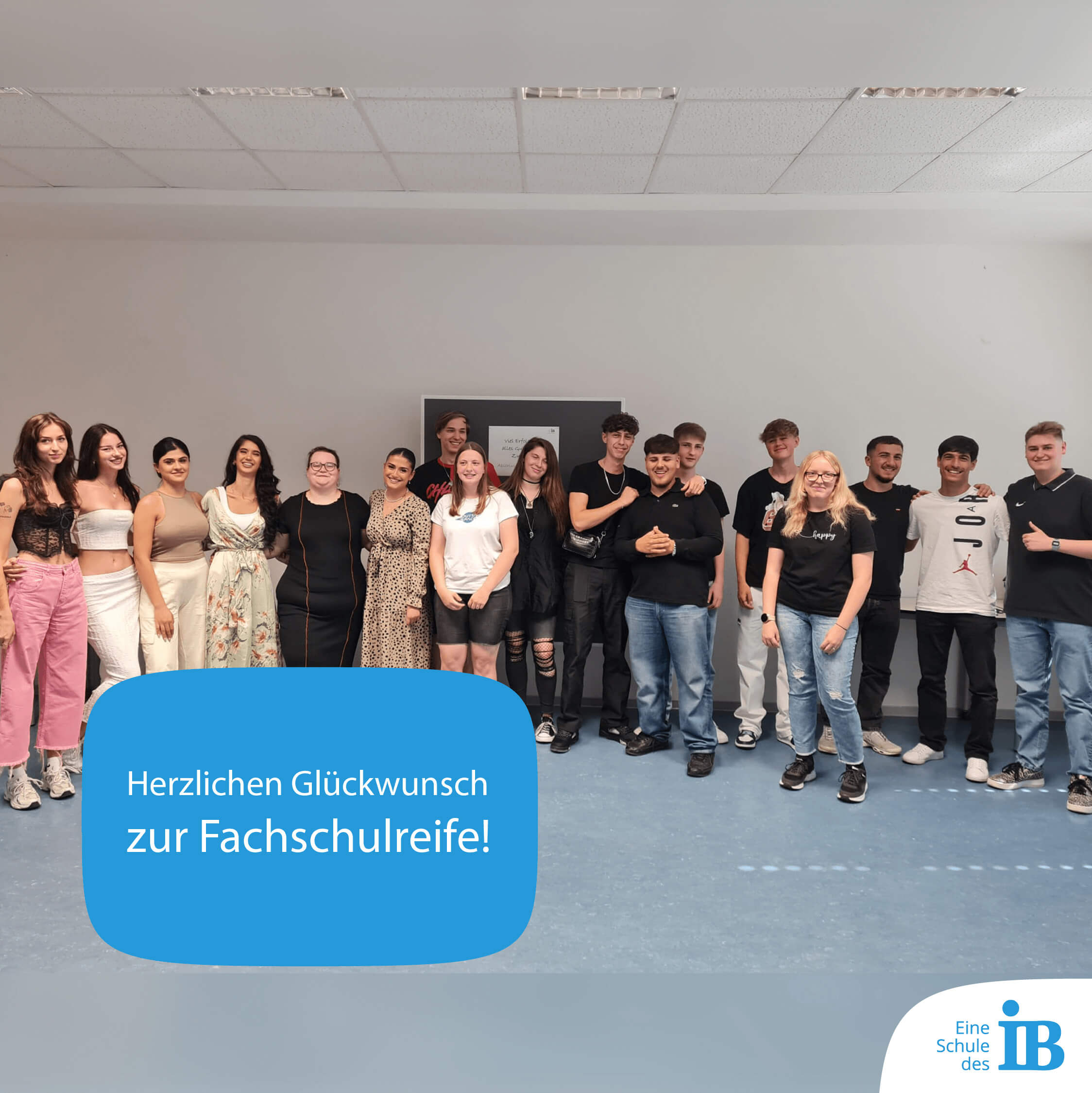 Herzlichen Glückwunsch zur Fachschulreife - Jahrgang 2023